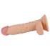 Real Extreme - G-Punkt-Dildo mit Saugnapf und Hoden - 19 cm (hautfarben)
