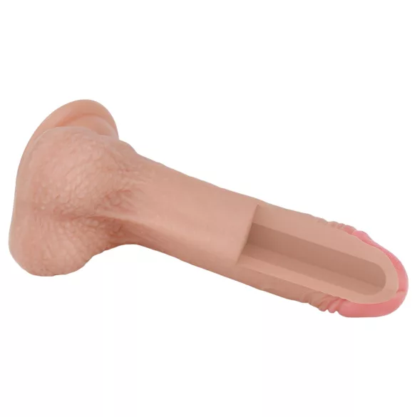 Lovetoy Nature Cock - Doppelschichtige realitätsnahe Dildo - 18cm (natur)