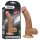 Lovetoy – naturgetreuer, gebogener Dildo, 22 cm (hautfarben)