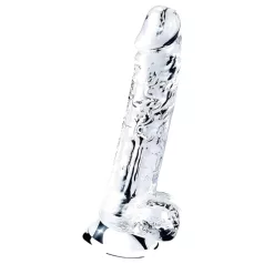   Lovetoy Flawless Clear - Dildo mit Saugnapf - 19 cm (transparent)