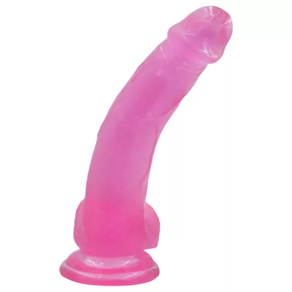 Lovetoy Jelly Studs - Saugnapf-Dildo - 20cm (pink)