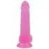 Lovetoy Jelly Studs - Saugnapf-Dildo - 20cm (pink)