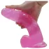 Lovetoy Jelly Studs - Saugnapf-Dildo - 20cm (pink)