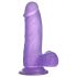 Lovetoy Jelly Studs - Saugnapf Dildo - 15cm (lila)