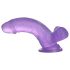 Lovetoy Jelly Studs - Saugnapf Dildo - 15cm (lila)