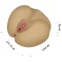 Lovetoy Streetgirl's - Kunstvagina- und Po-Torso (hautfarben)