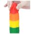 Lovetoy Prider - realistischer Silikon-Dildo - 19cm (Regenbogen)