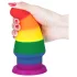 Lovetoy Prider - Regenbogen Analplug - 15 cm