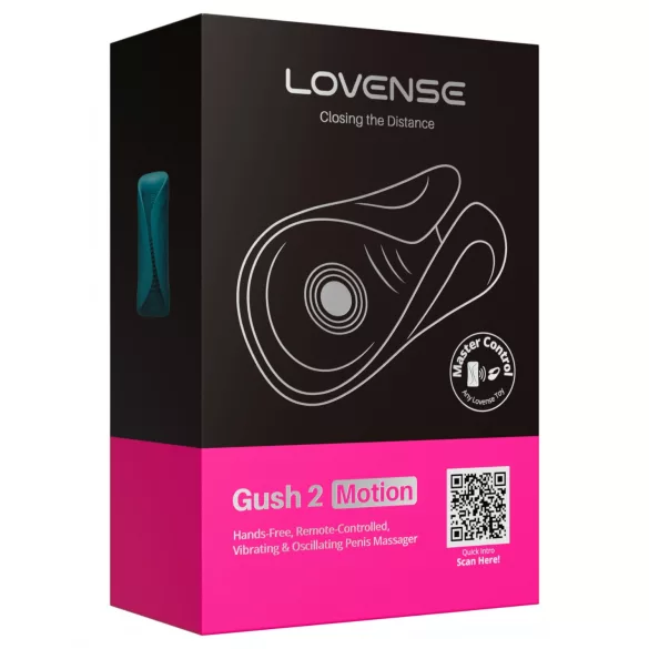 Lovense Gush 2 - App-gesteuerter Eichelvibrator (türkis)