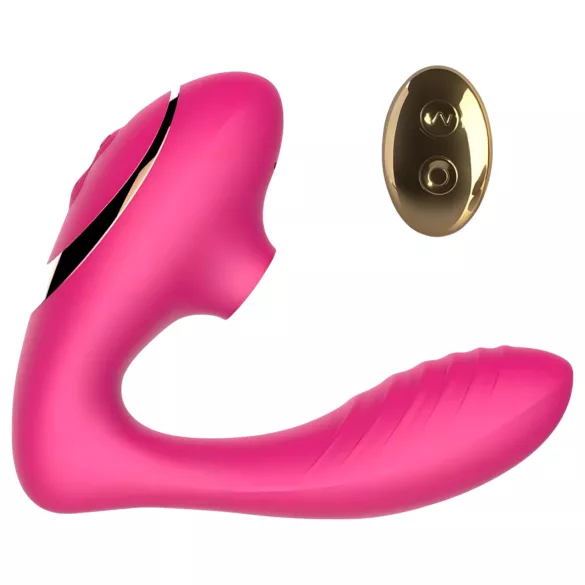 Tracy's Dog 2 - Luftwellen 2in1 Vibrator (rosa)