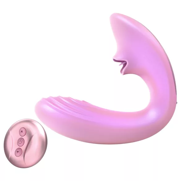 Tracy's Dog OG Lick - G‑Punkt‑Vibrator und Klitorisstimulator (Pink)
