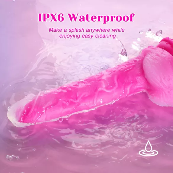 Tracy's Dog Jelivoy-Mid - realistischer Vibrator - 20 cm (pink)