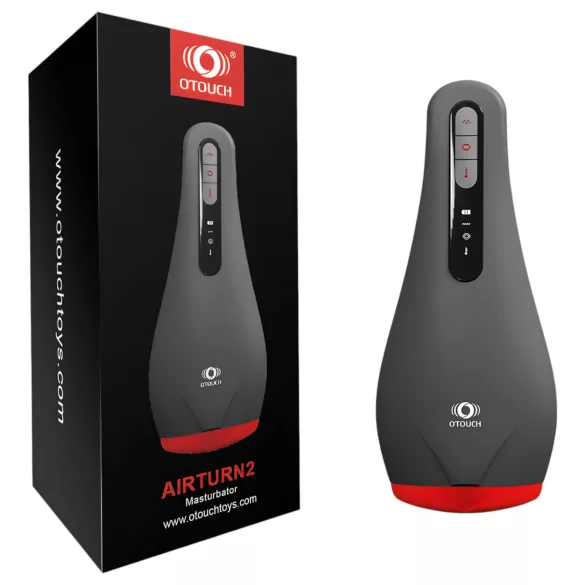 OTOUCH Airturn 2 - Akku-Saugmasturbator (Schwarz)