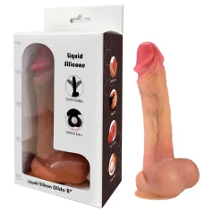   FeelSkin - ultrarealistischer Dildo mit Hoden - natur (21 cm)