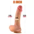 FeelSkin - ultrarealistischer Dildo mit Hoden - natur (21 cm)
