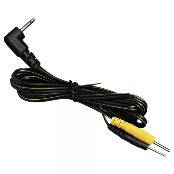 DG-LAB - Elektrodenkabel von 2,5-mm-Klinke auf 2-mm-Stecker (schwarz)
