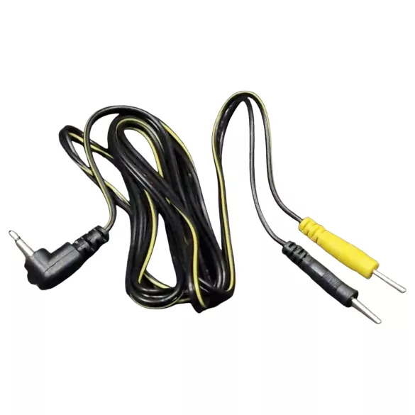DG-LAB - Elektrodenkabel von 2,5-mm-Klinke auf 2-mm-Stecker (schwarz)