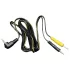 DG-LAB - Elektrodenkabel von 2,5-mm-Klinke auf 2-mm-Stecker (schwarz)