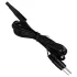 DG-LAB - 2-mm-Elektrodenverlängerungs- und Verteilungskabel (schwarz)