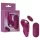 Passion Play - ferngesteuerter, magnetischer Slipvibrator (bordeaux)