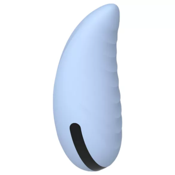 Vibeconnect - wiederaufladbarer, wasserdichter Klitorisvibrator (blau)