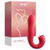 Honey Play Box Joi Thrust 2 - Intelligenter Stoß- und Leck-Vibrator (Rot)