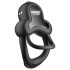 Honey Play Box Anello - Intelligenter Vibrations-Penis- und Hodenring (Schwarz)