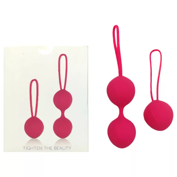 Cotoxo Cherry - 2-teiliges Ben-Wa-Kugel-Set (rot)