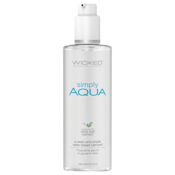 Wicked Simple Aqua - 100% vegane Gleitgel (120ml)