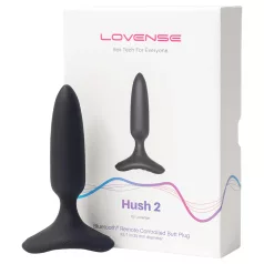   LOVENSE Hush 2 XS - wiederaufladbarer kleiner Analvibrator (25 mm) - schwarz