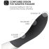 LELO Mona Wave - Wasserdichter G-Punkt-Vibrator (Schwarz)