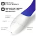 LELO Mona Wave - Wasserdichter G-Punkt Vibrator (blau)