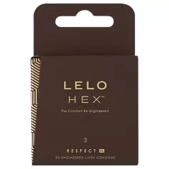 LELO Hex Respect XL - Luxus Kondom (3 Stk.)