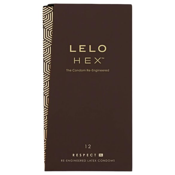 LELO Hex Respect XL - Luxus-Kondom (12 Stk.)