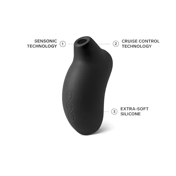 LELO Sona Cruise - Schallwellen-Klitorisstimulator (schwarz)