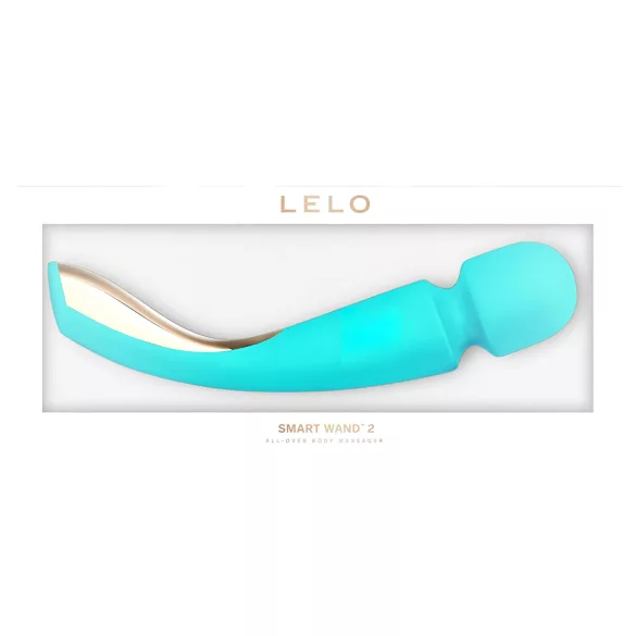 LELO Smart Wand 2 - groß - akkubetriebener Massagevibrator (türkis)