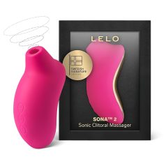 LELO Sona 2 - Schallwellen-Klitorisstimulator (Kirschrot)
