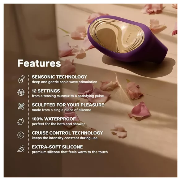 LELO Sona 2 Cruise - Schallwellen-Klitorisstimulator (Lila)