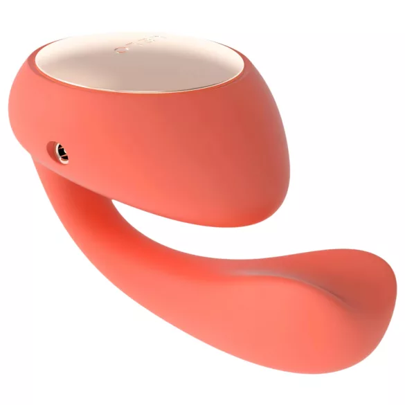 LELO Ida Wave - App-gesteuerter Vibrations- und Rotationsvibrator (Koralle)