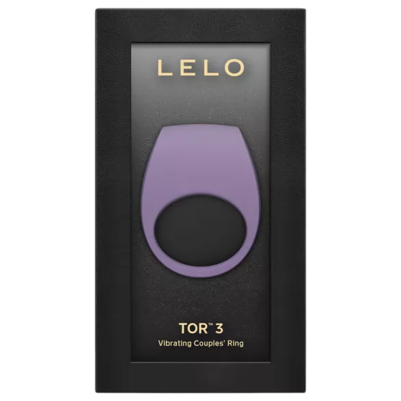 LELO Tor 3 - App-gesteuerter vibrierender Penisring für Männer (lila)