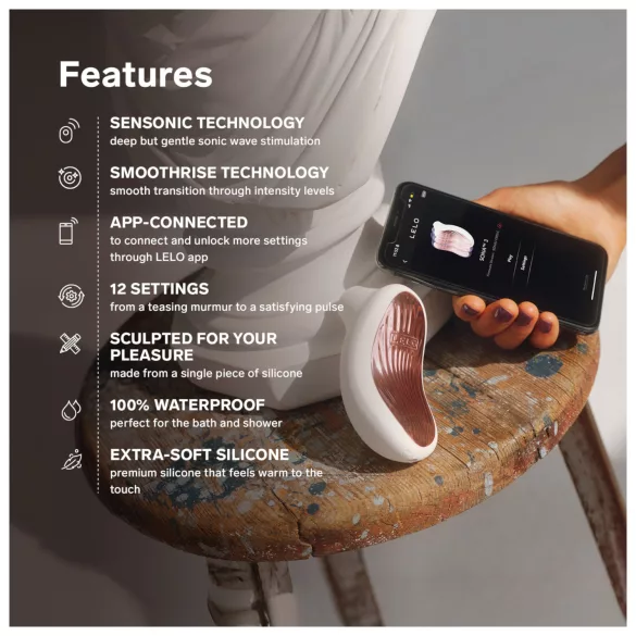 LELO Sona 3 - Schallwellenvibrator für Klitoris (lila)