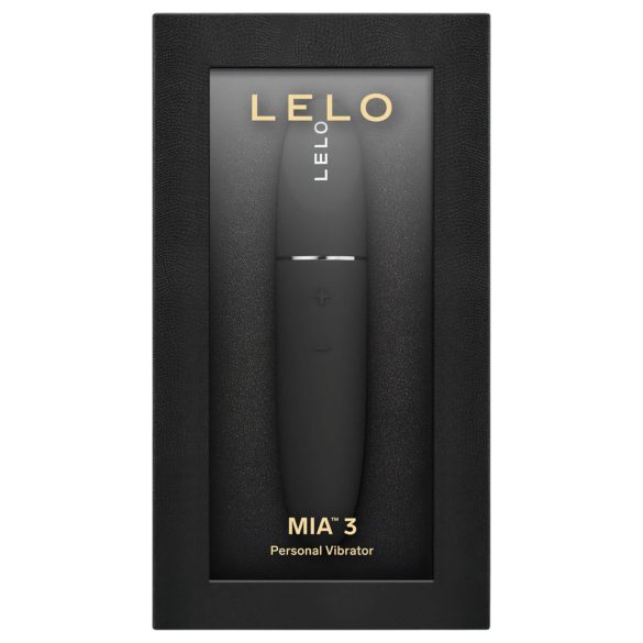 LELO Mia 3 - Reise-Lippenstiftvibrator (schwarz)