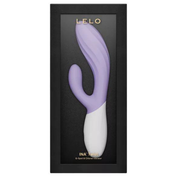 LELO INA Twist - appgesteuerter G-Punkt-Vibrator mit Klitorisarm (lila)