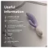 LELO INA Twist - appgesteuerter G-Punkt-Vibrator mit Klitorisarm (lila)