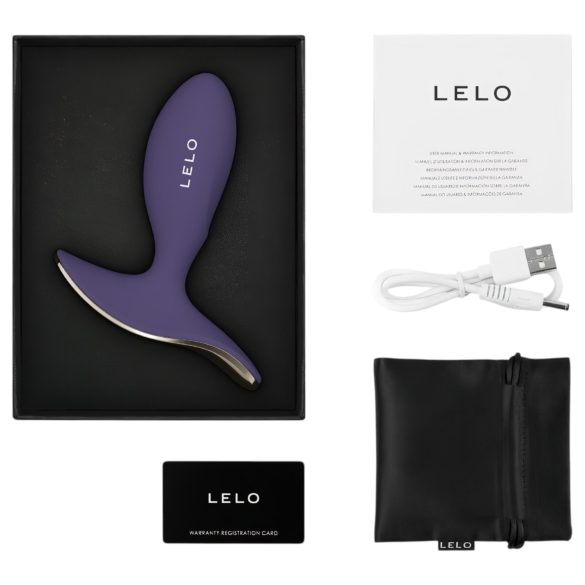 LELO Surfer - intelligenter vibrierender Analplug (lila)