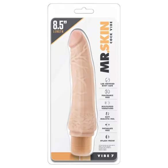 Dr. Skin Vibe No.7. - naturgetreuer Vibrator