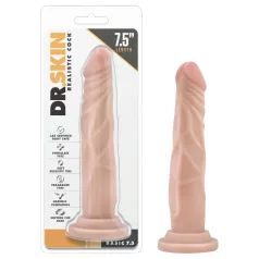 Dr. Skin 7,5 - realistisch haftender Dildo - natur (19cm)