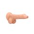 RealRock Dong 10 - Natürlicher Dildo mit Hoden (25cm)