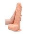 RealRock Dong 10 - Natürlicher Dildo mit Hoden (25cm)