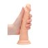 RealRock Dong 7 - naturgetreuer Dildo (17 cm) - hautfarben